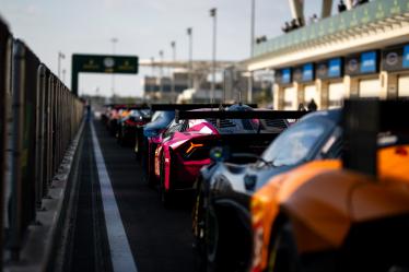 85 BOVY Sarah (bel), PIN Doriane (fra), GATTING Michelle (dnk), Iron Dames, Lamborghini Huracan GT3 Evo2 #85, action during the Qatar Airways Qatar 1812 KM, 1st round of the 2024 FIA World Endurance Championship, from February 29 to March 02, 2024 on the Losail International Circuit in Lusail, Qatar - Photo Marius Hecker / DPPI