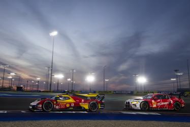 50 FUOCO Antonio (ita), MOLINA Miguel (spa), NIELSEN Nicklas (dnk), Ferrari AF Corse, Ferrari 499P #50, Hypercar, action during the Qatar Airways Qatar 1812 KM, 1st round of the 2024 FIA World Endurance Championship, from February 29 to March 02, 2024 on the Losail International Circuit in Lusail, Qatar - Photo Julien Delfosse / DPPI