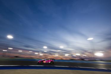 85 BOVY Sarah (bel), PIN Doriane (fra), GATTING Michelle (dnk), Iron Dames, Lamborghini Huracan GT3 Evo2 #85, LM GT3, action during the Qatar Airways Qatar 1812 KM, 1st round of the 2024 FIA World Endurance Championship, from February 29 to March 02, 2024 on the Losail International Circuit in Lusail, Qatar - Photo Julien Delfosse / DPPI