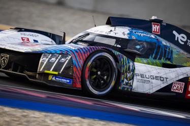 93 JENSEN Mikkel (dnk), MULLER Nico (swi), VERGNE Jean-Eric (fra), Peugeot TotalEnergies, Peugeot 9x8 #93, Hypercar, action during the Qatar Airways Qatar 1812 KM, 1st round of the 2024 FIA World Endurance Championship, from February 29 to March 02, 2024 on the Losail International Circuit in Lusail, Qatar - Photo Julien Delfosse / DPPI