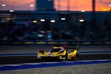 83 KUBICA Robert (pol), SHWARTZMAN Robert (isr), YE Yifei (chn), AF Corse, Ferrari 499P #83, action during the Qatar Airways Qatar 1812 KM, 1st round of the 2024 FIA World Endurance Championship, from February 29 to March 02, 2024 on the Losail International Circuit in Lusail, Qatar - Photo Marius Hecker / DPPI