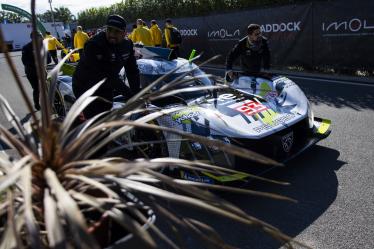 93 JENSEN Mikkel (dnk), MULLER Nico (swi), VERGNE Jean-Eric (fra), Peugeot TotalEnergies, Peugeot 9x8 #93, Hypercar, verifications techniques, during the 2024 6 Hours of Imola, 2nd round of the 2024 FIA World Endurance Championship, from April 18 to 21, 2024 on the Autodromo Internazionale Enzo e Dino Ferrari in Imola, Qatar - Photo Julien Delfosse / DPPI