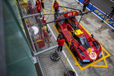 51 PIER GUIDI Alessandro (ita), CALADO James (gbr), GIOVINAZZI Antonio (ita), Ferrari AF Corse, Ferrari 499P #51, Hypercar, ambiance during the 2024 6 Hours of Imola, 2nd round of the 2024 FIA World Endurance Championship, from April 18 to 21, 2024 on the Autodromo Internazionale Enzo e Dino Ferrari in Imola - Photo Julien Delfosse / DPPI