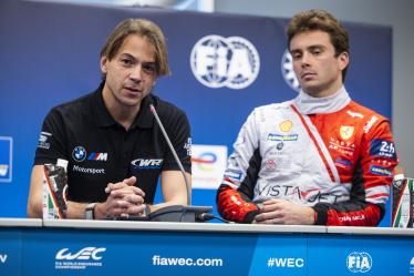 FARFUS Augusto (bra), Team WRT, BMW M4 GT3, portrait at the press conference during the 2024 6 Hours of Imola, 2nd round of the 2024 FIA World Endurance Championship, from April 18 to 21, 2024 on the Autodromo Internazionale Enzo e Dino Ferrari in Imola - Photo Julien Delfosse / DPPI