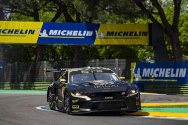 88 OLSEN Dennis (dnk), O. PEDERSEN Mikkel (dnk), RODA Giorgio (ita), Proton Competition, Ford Mustang GT3 #88, LM GT3, action during the 2024 6 Hours of Imola, 2nd round of the 2024 FIA World Endurance Championship, from April 18 to 21, 2024 on the Autodromo Internazionale Enzo e Dino Ferrari in Imola - Photo Julien Delfosse / DPPI