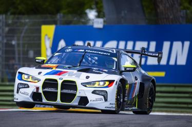 46 MARTIN Maxime (bel), ROSSI Valentino (ita), AL HARTHY Ahmad (omn) Team WRT, BMW M4 GT3 #46, LM GT3, action during the 2024 6 Hours of Imola, 2nd round of the 2024 FIA World Endurance Championship, from April 18 to 21, 2024 on the Autodromo Internazionale Enzo e Dino Ferrari in Imola - Photo Julien Delfosse / DPPI