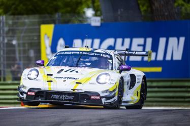 91 LIETZ Richard (aut), SCHURING Morris (nld), SHAHIN Yasser (aus), Manthey EMA, Porsche 911 GT3 R #91, LM GT3, action during the 2024 6 Hours of Imola, 2nd round of the 2024 FIA World Endurance Championship, from April 18 to 21, 2024 on the Autodromo Internazionale Enzo e Dino Ferrari in Imola - Photo Julien Delfosse / DPPI