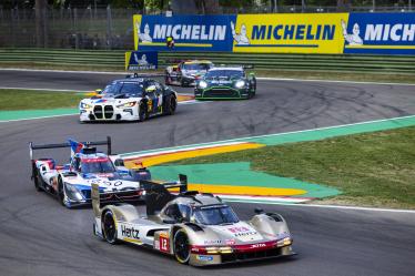 12 STEVENS Will (gbr), NATO Norman (fra), ILOTT Callum (gbr), Hertz Team Jota, Porsche 963 #12, Hypercar, action during the 2024 6 Hours of Imola, 2nd round of the 2024 FIA World Endurance Championship, from April 18 to 21, 2024 on the Autodromo Internazionale Enzo e Dino Ferrari in Imola - Photo Julien Delfosse / DPPI