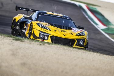 81 EASTWOOD Charlie (irl), ANDRADE Rui (ang), VAN ROMPUY Tom (bel), TF Sport, Corvette Z06 GT3.R #81, LM GT3, action during the 2024 6 Hours of Imola, 2nd round of the 2024 FIA World Endurance Championship, from April 18 to 21, 2024 on the Autodromo Internazionale Enzo e Dino Ferrari in Imola, Italy - Photo Charly Lopez / DPPI