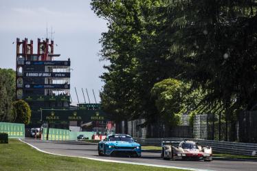 12 STEVENS Will (gbr), NATO Norman (fra), ILOTT Callum (gbr), Hertz Team Jota, Porsche 963 #12, Hypercar, action during the 2024 6 Hours of Imola, 2nd round of the 2024 FIA World Endurance Championship, from April 18 to 21, 2024 on the Autodromo Internazionale Enzo e Dino Ferrari in Imola - Photo Julien Delfosse / DPPI