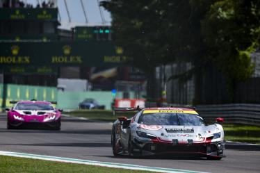 54 FLOHR Thomas (swi), CASTELLACCI Francesco (ita), RIGON Davide (ita), Vista AF Corse, Ferrari 296 GT3 #54, LM GT3, action during the 2024 6 Hours of Imola, 2nd round of the 2024 FIA World Endurance Championship, from April 18 to 21, 2024 on the Autodromo Internazionale Enzo e Dino Ferrari in Imola - Photo Julien Delfosse / DPPI