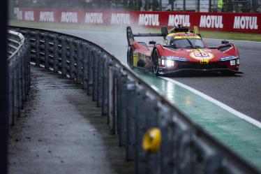 50 FUOCO Antonio (ita), MOLINA Miguel (spa), NIELSEN Nicklas (dnk), Ferrari AF Corse, Ferrari 499P #50, Hypercar, action during the 2024 6 Hours of Imola, 2nd round of the 2024 FIA World Endurance Championship, from April 18 to 21, 2024 on the Autodromo Internazionale Enzo e Dino Ferrari in Imola - Photo Julien Delfosse / DPPI