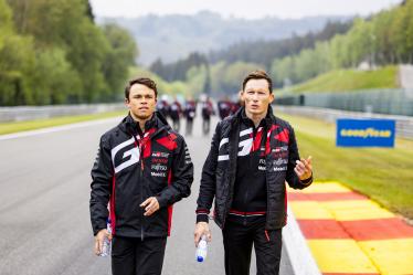 DE VRIES Nyck (nld), Toyota Gazoo Racing, Toyota GR010 - Hybrid, CONWAY Mike (gbr), Toyota Gazoo Racing, Toyota GR010 - Hybrid, portrait during the 2024 TotalEnergies 6 Hours of Spa-Francorchamps, 3rd round of the 2024 FIA World Endurance Championship, from May 8 to 11, 2024 on the Circuit de Spa-Francorchamps in Stavelot, Belgium - Photo Julien Delfosse / DPPI
