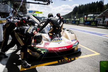 12 STEVENS Will (gbr), ILOTT Callum (gbr), Hertz Team Jota, Porsche 963 #12, Hypercar, action during the 2024 TotalEnergies 6 Hours of Spa-Francorchamps, 3rd round of the 2024 FIA World Endurance Championship, from May 8 to 11, 2024 on the Circuit de Spa-Francorchamps in Stavelot, Belgium - Photo Charly Lopez / DPPI