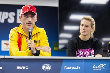 KUBICA Robert (pol), AF Corse, Ferrari 499P, portrait at pre-event press conference during the 2024 TotalEnergies 6 Hours of Spa-Francorchamps, 3rd round of the 2024 FIA World Endurance Championship, from May 8 to 11, 2024 on the Circuit de Spa-Francorchamps in Stavelot, Belgium - Photo Julien Delfosse / DPPI