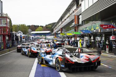 35 MILESI Charles (fra), GOUNON Jules (fra), CHATIN Paul-Loup (fra), Alpine Endurance Team #35, Alpine A424, Hypercar, ambiance during the 2024 TotalEnergies 6 Hours of Spa-Francorchamps, 3rd round of the 2024 FIA World Endurance Championship, from May 8 to 11, 2024 on the Circuit de Spa-Francorchamps in Stavelot, Belgium - Photo Julien Delfosse / DPPI