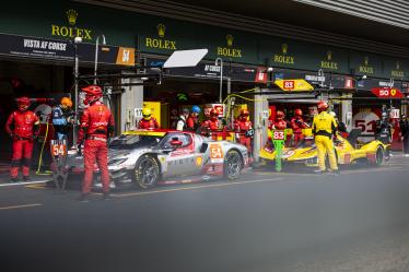 54 FLOHR Thomas (swi), CASTELLACCI Francesco (ita), RIGON Davide (ita), Vista AF Corse, Ferrari 296 GT3 #54, LM GT3, action during the 2024 TotalEnergies 6 Hours of Spa-Francorchamps, 3rd round of the 2024 FIA World Endurance Championship, from May 8 to 11, 2024 on the Circuit de Spa-Francorchamps in Stavelot, Belgium - Photo Julien Delfosse / DPPI