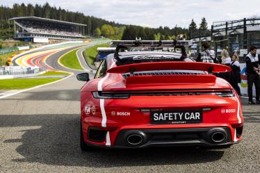 Safety Car, Porsche Carrera Cup Benelux during the 2024 TotalEnergies 6 Hours of Spa-Francorchamps, 3rd round of the 2024 FIA World Endurance Championship, from May 8 to 11, 2024 on the Circuit de Spa-Francorchamps in Stavelot, Belgium - Photo Julien Delfosse / DPPI