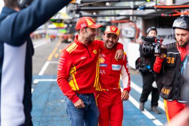 MOLINA Miguel (spa), Ferrari AF Corse, Ferrari 499P, portrait FUOCO Antonio (ita), Ferrari AF Corse, Ferrari 499P, portrait during the 2024 TotalEnergies 6 Hours of Spa-Francorchamps, 3rd round of the 2024 FIA World Endurance Championship, from May 8 to 11, 2024 on the Circuit de Spa-Francorchamps in Stavelot, Belgium - Photo Joao Filipe / DPPI