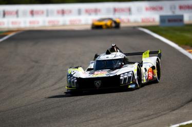 94 DUVAL Loc (fra), DI RESTA Paul (gbr), Peugeot TotalEnergies, Peugeot 9x8 #94, Hypercar, action during the 2024 TotalEnergies 6 Hours of Spa-Francorchamps, 3rd round of the 2024 FIA World Endurance Championship, from May 8 to 11, 2024 on the Circuit de Spa-Francorchamps in Stavelot, Belgium - Photo Joao Filipe / DPPI