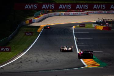 85 BOVY Sarah (bel), FREY RAHEL (swi), GATTING Michelle (dnk), Iron Dames, Lamborghini Huracan GT3 Evo2 #85, LM GT3, action during the 2024 TotalEnergies 6 Hours of Spa-Francorchamps, 3rd round of the 2024 FIA World Endurance Championship, from May 8 to 11, 2024 on the Circuit de Spa-Francorchamps in Stavelot, Belgium - Photo Javier Jimenez / DPPI