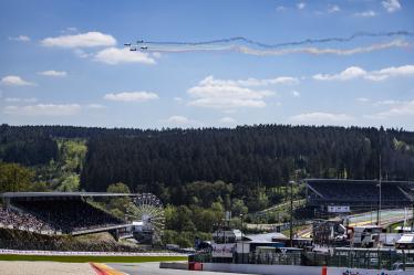 Air show during the 2024 TotalEnergies 6 Hours of Spa-Francorchamps, 3rd round of the 2024 FIA World Endurance Championship, from May 8 to 11, 2024 on the Circuit de Spa-Francorchamps in Stavelot, Belgium - Photo Julien Delfosse / DPPI