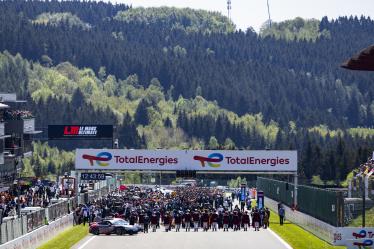 Starting grid during the 2024 TotalEnergies 6 Hours of Spa-Francorchamps, 3rd round of the 2024 FIA World Endurance Championship, from May 8 to 11, 2024 on the Circuit de Spa-Francorchamps in Stavelot, Belgium - Photo Julien Delfosse / DPPI