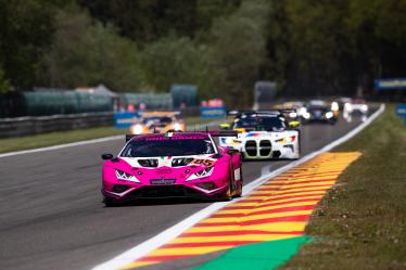 Start 85 BOVY Sarah (bel), FREY RAHEL (swi), GATTING Michelle (dnk), Iron Dames, Lamborghini Huracan GT3 Evo2 #85, LM GT3, action during the 2024 TotalEnergies 6 Hours of Spa-Francorchamps, 3rd round of the 2024 FIA World Endurance Championship, from May 8 to 11, 2024 on the Circuit de Spa-Francorchamps in Stavelot, Belgium - Photo Joao Filipe / DPPI