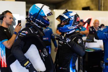 CHATIN Paul-Loup (fra), Alpine Endurance Team #35, Alpine A424, Hypercar, FIA WEC, portrait, HABSBURG-Lothringen Ferdinand (aut), Alpine Endurance Team #35, Alpine A424, Hypercar, FIA WEC, portrait during the Free Practice 1 - Test Day of the 2024 24 Hours of Le Mans, 4th round of the 2024 FIA World Endurance Championship, on the Circuit des 24 Heures du Mans, on June 9, 2024 in Le Mans, France - Photo Javier Jimenez / DPPI