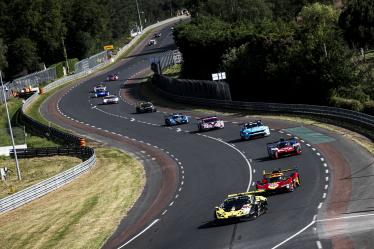 60 SCHIAVONI Claudio (ita), CRESSONI Matteo (ita), PERERA Franck (fra), Iron Lynx, Lamborghini Huracan GT3 Evo2 #60, LM GT3, FIA WEC, action during the Free Practice 2 - Test Day of the 2024 24 Hours of Le Mans, 4th round of the 2024 FIA World Endurance Championship, on the Circuit des 24 Heures du Mans, on June 9, 2024 in Le Mans, France - Photo Charly Lopez / DPPI