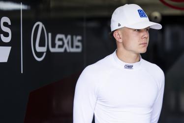 MASSON Esteban (fra), Akkodis ASP Team, Lexus RC F GT3 #87, LM GT3, FIA WEC, portrait during the Free Practice 2 - Test Day of the 2024 24 Hours of Le Mans, 4th round of the 2024 FIA World Endurance Championship, on the Circuit des 24 Heures du Mans, on June 9, 2024 in Le Mans, France - Photo Julien Delfosse / DPPI