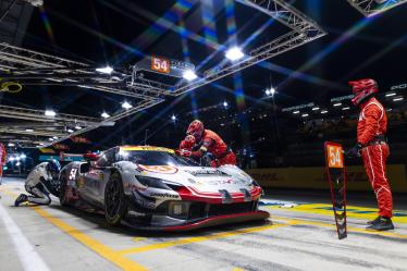 54 FLOHR Thomas (swi), CASTELLACCI Francesco (ita), RIGON Davide (ita), Vista AF Corse, Ferrari 296 GT3 #54, LM GT3, FIA WEC, ambiance during the Free Practice 2 of the 2024 24 Hours of Le Mans, 4th round of the 2024 FIA World Endurance Championship, on the Circuit des 24 Heures du Mans, on June 12, 2024 in Le Mans, France - Photo Julien Delfosse / DPPI