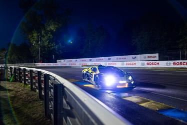 60 SCHIAVONI Claudio (ita), CRESSONI Matteo (ita), PERERA Franck (fra), Iron Lynx, Lamborghini Huracan GT3 Evo2 #60, LM GT3, FIA WEC, action during the Free Practice 2 of the 2024 24 Hours of Le Mans, 4th round of the 2024 FIA World Endurance Championship, on the Circuit des 24 Heures du Mans, on June 12, 2024 in Le Mans, France - Photo Javier Jimenez / DPPI