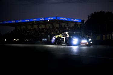 60 SCHIAVONI Claudio (ita), CRESSONI Matteo (ita), PERERA Franck (fra), Iron Lynx, Lamborghini Huracan GT3 Evo2 #60, LM GT3, FIA WEC, action during the Free Practice 2 of the 2024 24 Hours of Le Mans, 4th round of the 2024 FIA World Endurance Championship, on the Circuit des 24 Heures du Mans, on June 12, 2024 in Le Mans, France - Photo Charly Lopez / DPPI