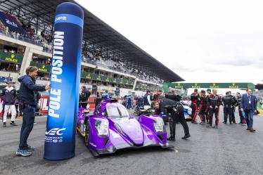 14 HYETT PJ (usa), DELETRAZ Louis (swi), QUINN Alex (gbr), AO by TF, Oreca 07 - Gibson #14, LMP2 PRO/AM, ambiance during the starting grid of the 2024 24 Hours of Le Mans, 4th round of the 2024 FIA World Endurance Championship, on the Circuit des 24 Heures du Mans, on June 15, 2024 in Le Mans, France - Photo Julien Delfosse / DPPI