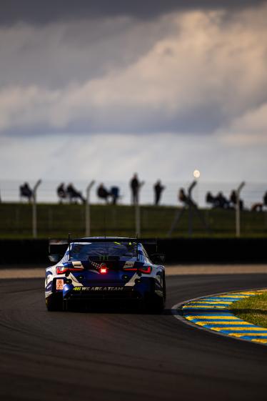 46 MARTIN Maxime (bel), ROSSI Valentino (ita), AL HARTHY Ahmad (omn), Team WRT, BMW M4 GT3 #46, LM GT3 #44, FIA WEC, action during the 2024 24 Hours of Le Mans, 4th round of the 2024 FIA World Endurance Championship, on the Circuit des 24 Heures du Mans, from June 15 to 16, 2024 in Le Mans, France - Photo Javier Jimenez / DPPI