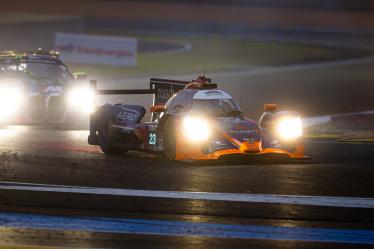 23 KEATING Ben (usa), ALBUQUERQUE Filipe (prt), HANLEY Ben (gbr), United Autosports USA, Oreca 07 - Gibson #23 PRO/AM, LMP2, action during the 2024 24 Hours of Le Mans, 4th round of the 2024 FIA World Endurance Championship, on the Circuit des 24 Heures du Mans, from June 15 to 16, 2024 in Le Mans, France - Photo Javier Jimenez / DPPI