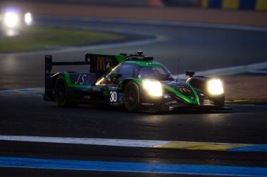 30 FALB John (usa), ALLEN James (aus), SIMMENAUER Jean-Baptiste (fra), Duqueine Team, Oreca 07 - Gibson #30, LMP2 PRO/AM, action during the 2024 24 Hours of Le Mans, 4th round of the 2024 FIA World Endurance Championship, on the Circuit des 24 Heures du Mans, from June 15 to 16, 2024 in Le Mans, France - Photo Javier Jimenez / DPPI