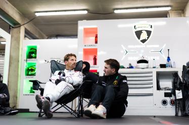 GROSJEAN Romain (fra), Lamborghini Iron Lynx, Lamborghini SC63 #19, Hypercar, portrait during the 2024 24 Hours of Le Mans, 4th round of the 2024 FIA World Endurance Championship, on the Circuit des 24 Heures du Mans, from June 15 to 16, 2024 in Le Mans, France - Photo Javier Jimenez / DPPI