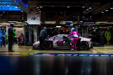 BOVY Sarah (bel), Iron Dames, Lamborghini Huracan GT3 Evo2 #85, LM GT3, FIA WEC, portrait during the 2024 24 Hours of Le Mans, 4th round of the 2024 FIA World Endurance Championship, on the Circuit des 24 Heures du Mans, from June 15 to 16, 2024 in Le Mans, France - Photo Javier Jimenez / DPPI