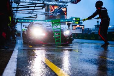 87 LOPEZ José María (arg), KIMURA Takeshi (jpn), MASSON Esteban (fra), Akkodis ASP Team, Lexus RC F GT3 #87, LM GT3, FIA WEC, action during the 2024 24 Hours of Le Mans, 4th round of the 2024 FIA World Endurance Championship, on the Circuit des 24 Heures du Mans, from June 15 to 16, 2024 in Le Mans, France - Photo Marcel Wulf / DPPI