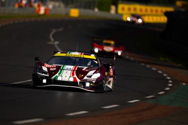 155 LAURSEN Johnny (dnk), LAURSEN Conrad (dnk), TAYLOR Jordan (usa), Spirit of Race, Ferrari 296 LMGT3 #155, LM GT3, action during the 2024 24 Hours of Le Mans, 4th round of the 2024 FIA World Endurance Championship, on the Circuit des 24 Heures du Mans, from June 15 to 16, 2024 in Le Mans, France - Photo Javier Jimenez / DPPI