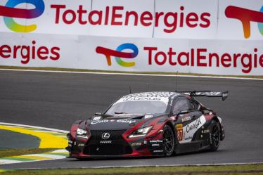 87 LOPEZ José María (arg), KIMURA Takeshi (jpn), MASSON Esteban (fra), Akkodis ASP Team, Lexus RC F GT3 #87, LM GT3, action during the 2024 Rolex 6 Hours of Sao Paulo, 5th round of the 2024 FIA World Endurance Championship, from July 12 to 14, 2024 on the Autódromo José Carlos Pace in Interlagos, Brazil - Photo Julien Delfosse / DPPI