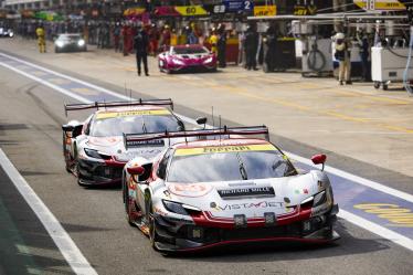 54 FLOHR Thomas (swi), CASTELLACCI Francesco (ita), RIGON Davide (ita), Vista AF Corse, Ferrari 296 GT3 #54, LM GT3, action during the 2024 Rolex 6 Hours of Sao Paulo, 5th round of the 2024 FIA World Endurance Championship, from July 12 to 14, 2024 on the Autódromo José Carlos Pace in Interlagos, Brazil - Photo Julien Delfosse / DPPI