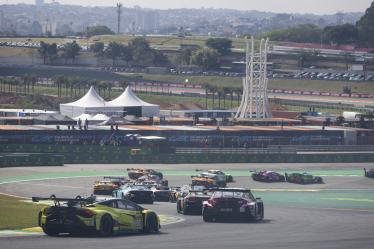 60 SCHIAVONI Claudio (ita), CRESSONI Matteo (ita), PERERA Franck (fra), Iron Lynx, Lamborghini Huracan GT3 Evo2 #60, LM GT3, action during the 2024 Rolex 6 Hours of Sao Paulo, 5th round of the 2024 FIA World Endurance Championship, from July 12 to 14, 2024 on the Autódromo José Carlos Pace in Interlagos, Brazil - Photo Julien Delfosse / DPPI