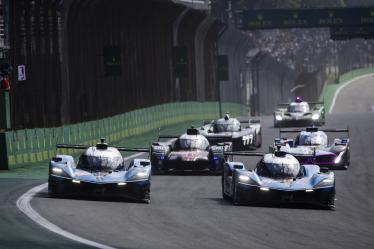 35 MILESI Charles (fra), HABSBURG-LOTHRINGEN Ferdinand (aut), CHATIN Paul-Loup (fra), Alpine Endurance Team #35, Alpine A424, Hypercar, 36 VAXIVIERE Matthieu (fra), SCHUMACHER Mick (ger), LAPIERRE Nicolas (fra), Alpine Endurance Team, Alpine A424 #36, Hypercar, action during the 2024 Rolex 6 Hours of Sao Paulo, 5th round of the 2024 FIA World Endurance Championship, from July 12 to 14, 2024 on the Autódromo José Carlos Pace in Interlagos, Brazil - Photo Julien Delfosse / DPPI