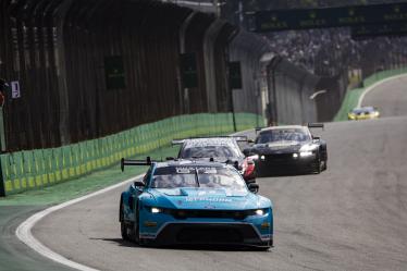 88 OLSEN Dennis (dnk), PEDERSEN Mikkel (dnk), RODA Giorgio (ita), Proton Competition, Ford Mustang GT3 #88, LM GT3, action during the 2024 Rolex 6 Hours of Sao Paulo, 5th round of the 2024 FIA World Endurance Championship, from July 12 to 14, 2024 on the Autódromo José Carlos Pace in Interlagos, Brazil - Photo Julien Delfosse / DPPI