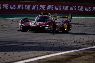 51 PIER GUIDI Alessandro (ita), CALADO James (gbr), GIOVINAZZI Antonio (ita), Ferrari AF Corse, Ferrari 499P #51, Hypercar, action during the 2024 Rolex 6 Hours of Sao Paulo, 5th round of the 2024 FIA World Endurance Championship, from July 12 to 14, 2024 on the Autódromo José Carlos Pace in Interlagos, Brazil - Photo Julien Delfosse / DPPI