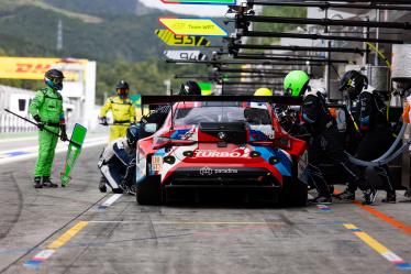 31 FARFUS Augusto (bra), GELAEL Sean (ind), LEUNG Darren (gbr), Team WRT, BMW M4 GT3 #31, pitlane, during the 2024 6 Hours of Fuji, 7th round of the 2024 FIA World Endurance Championship, from September 13 to 15, 2024 on the Fuji Speedway in Oyama, Shizuoka, Japan - Photo Joao Filipe / DPPI