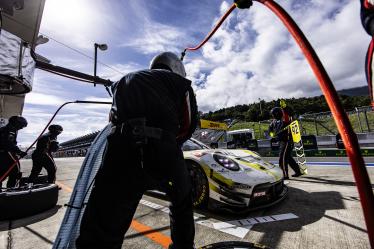 92 MALYKHIN Aliaksandr (kna), STURM Joel (ger), BACHLER Klaus (aut), Manthey Purerxcing, Porsche 911 GT3 R #92, LM GT3, pit stop during the 2024 6 Hours of Fuji, 7th round of the 2024 FIA World Endurance Championship, from September 13 to 15, 2024 on the Fuji Speedway in Oyama, Shizuoka, Japan - Photo Julien Delfosse / DPPI